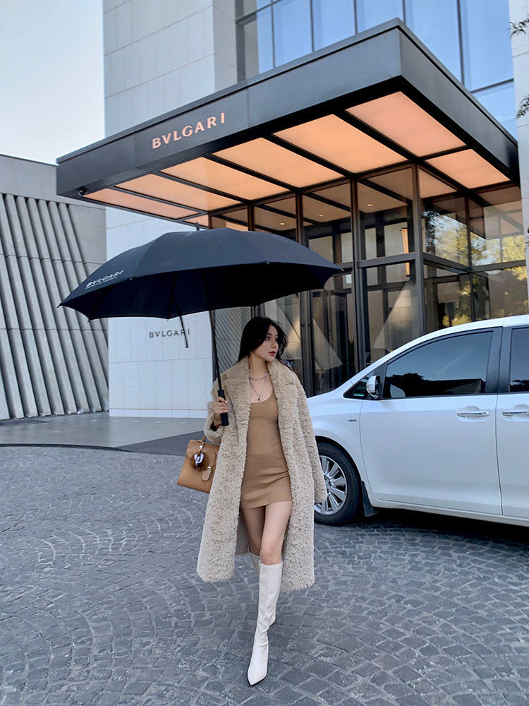 ELVARENA – WOMEN’S SOFT PLUSH OVERCOAT Coat Marina&Nola