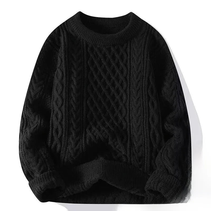 RAVENOR – MEN’S VINTAGE TWIST KNIT SWEATER
