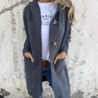 GRÉVIA – WOMEN’S BUTTONED KNIT CARDIGAN SWEATER