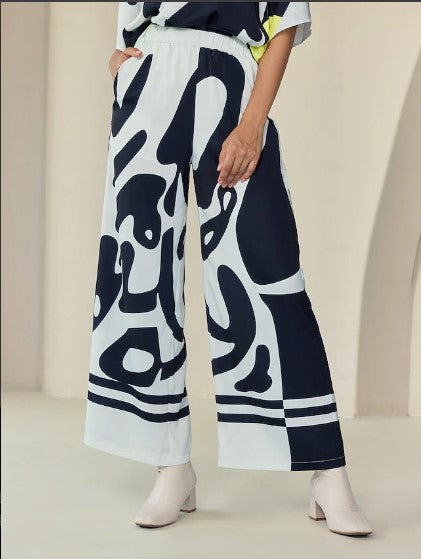 VALÉRIA – WOMEN’S SATIN SILK COLOR COMBO BLOUSE