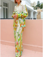 ALVÉRA – WOMEN’S SHIRT & WIDE LEG PANTS SET