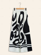 VALÉRIA – WOMEN’S SATIN SILK COLOR COMBO BLOUSE