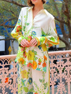 ALVÉRA – WOMEN’S SHIRT & WIDE LEG PANTS SET