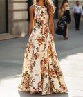 BLUSHBREEZE – WOMEN’S FLORAL SUMMER MAXI DRESS