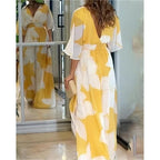 FLORALÉA – WOMEN’S FLORAL FORMAL MAXI DRESS